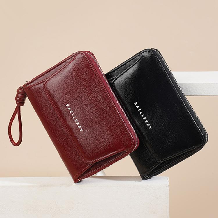 Baellerry NR119 Women Two Fold Short Style Minimalist Coin Purse