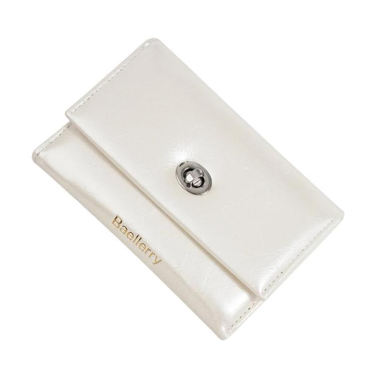 Baellerry N8400 Women Short Style Three Fold Zipper Wallet