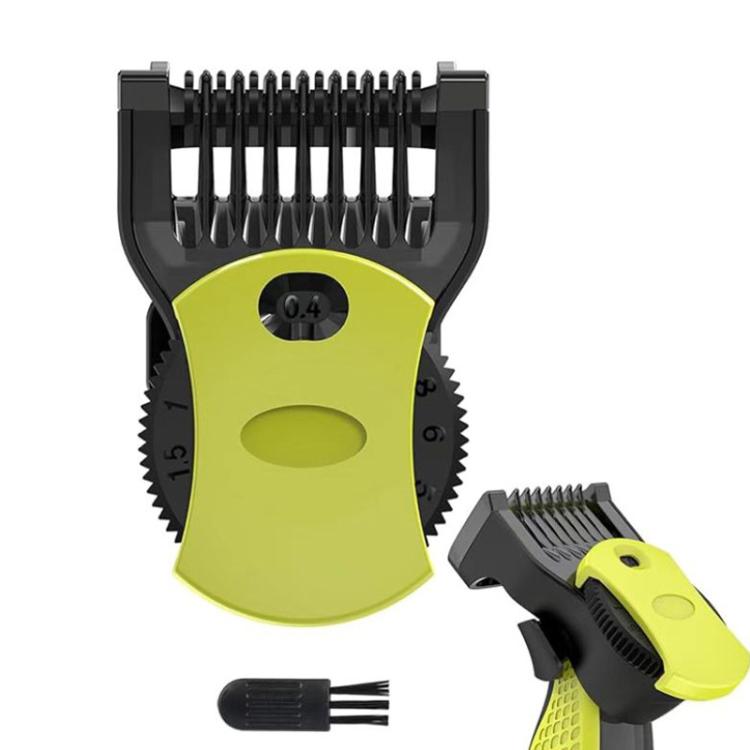 For Philips Oneblade QP26 / QP25 / QP27 Series Blade Limit Comb 14 Length Adjustment Guide Combs - Black Green