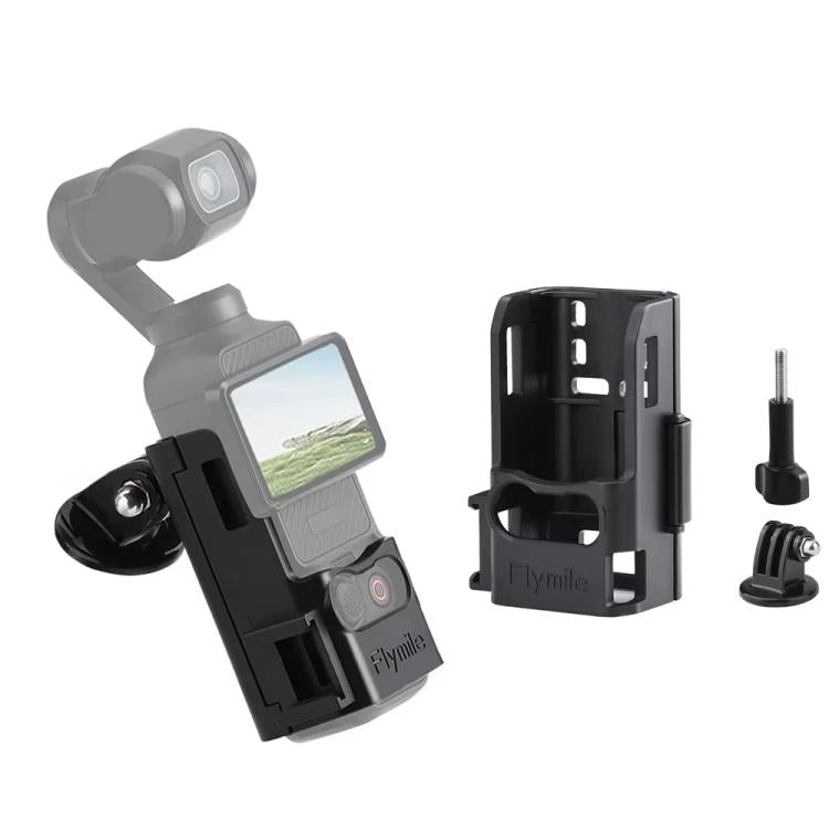 For DJI Osmo Pocket 3 Flymile Multi-Purpose Adapter Frame Expandable Mount - Black