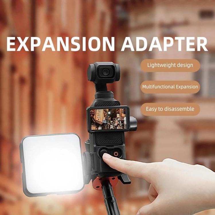 For DJI Osmo Pocket 3 Flymile Multi-Purpose Adapter Frame Expandable Mount - Black