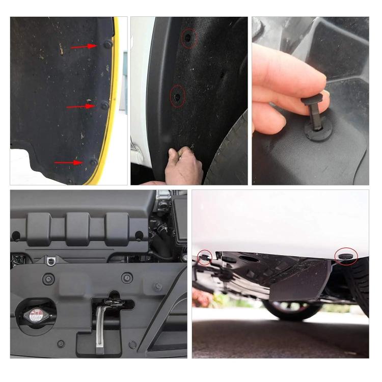 240pcs/Set Boxed Automotive Buckle Mixed Parts Tool - Screwdriver + 4pcs /Set