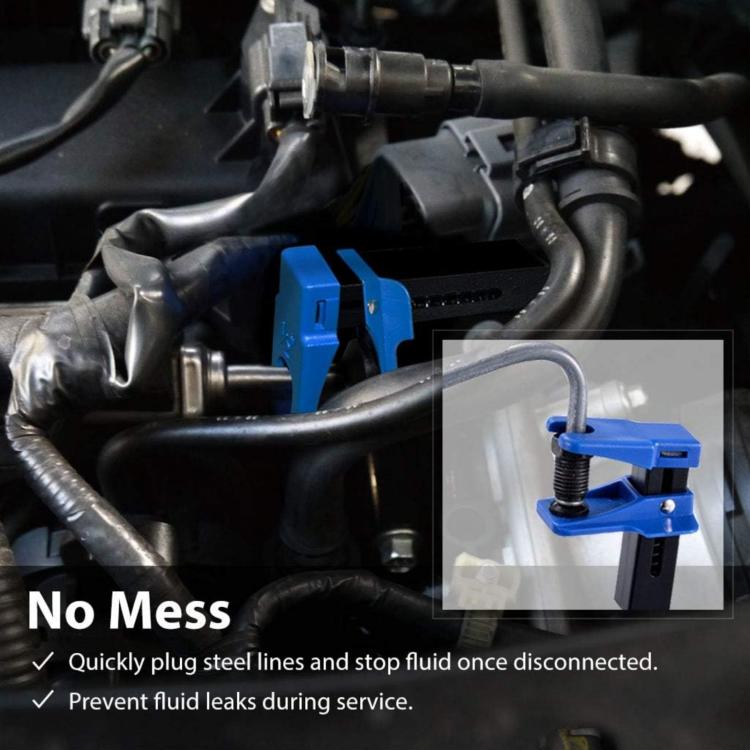 Brake Hose Sealing Clamp Shut-Off Clamp Tool - 4pcs /Set