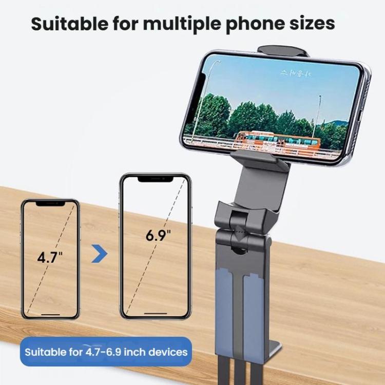 Multi-Functional Travel Mini Desktop Stand Adjustable Rotating Folding Portable Mobile Phone Stand