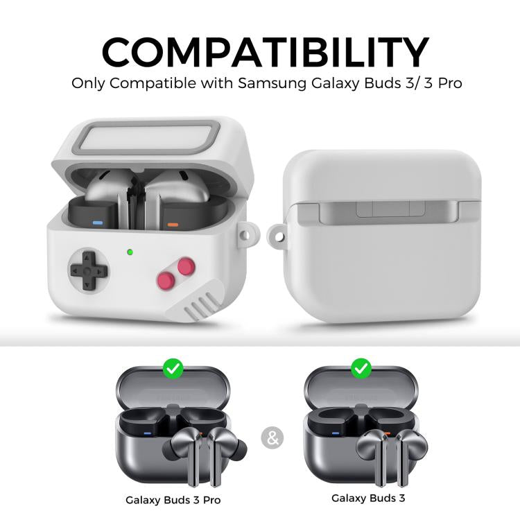 For Samsung Galaxy Buds3 /3 Pro AhaStyle JY19 Earphone Anti-drop Silicone Protective Case
