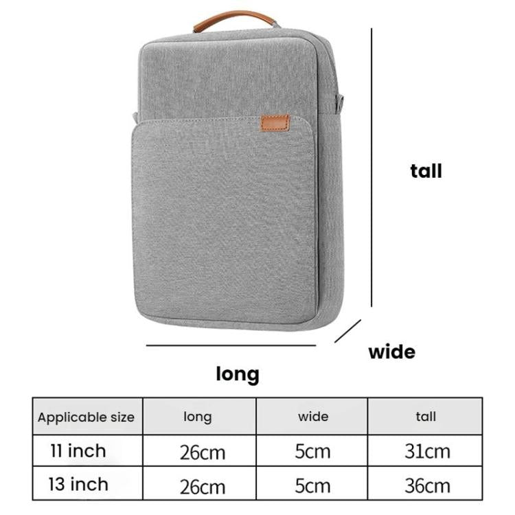 13 inch BUBM BM01431020 Tablet Bag Shoulder Crossbody Bag Handheld Lightweight Portable Backpack