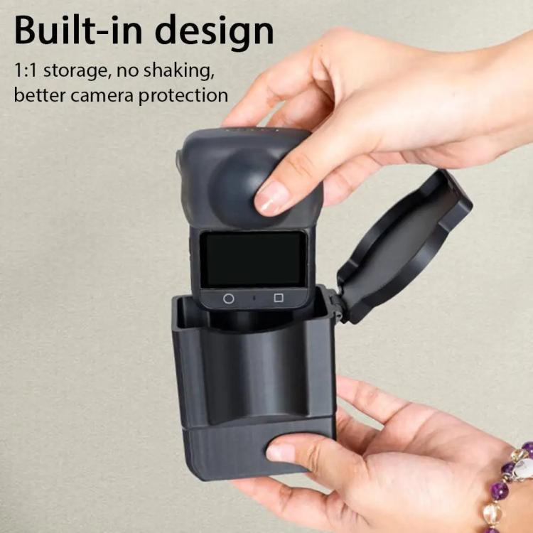 For DJI Osmo 360 Camera Hard Case Waterproof & Shockproof Storage Box - Black