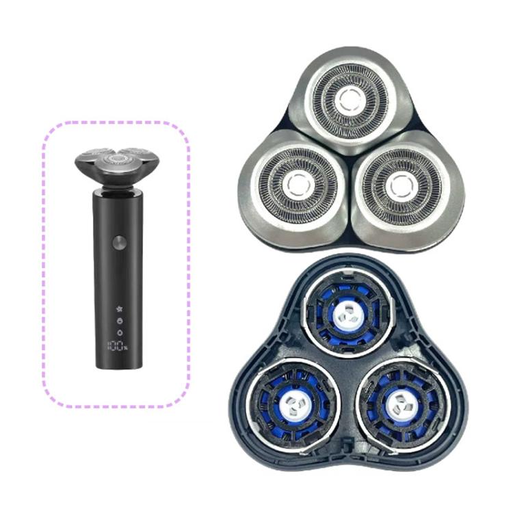 For Xiaomi Mijia S301 Razor Blade Accessories Three-Blade Holder Snap Head Accessories - Ceramic Blade