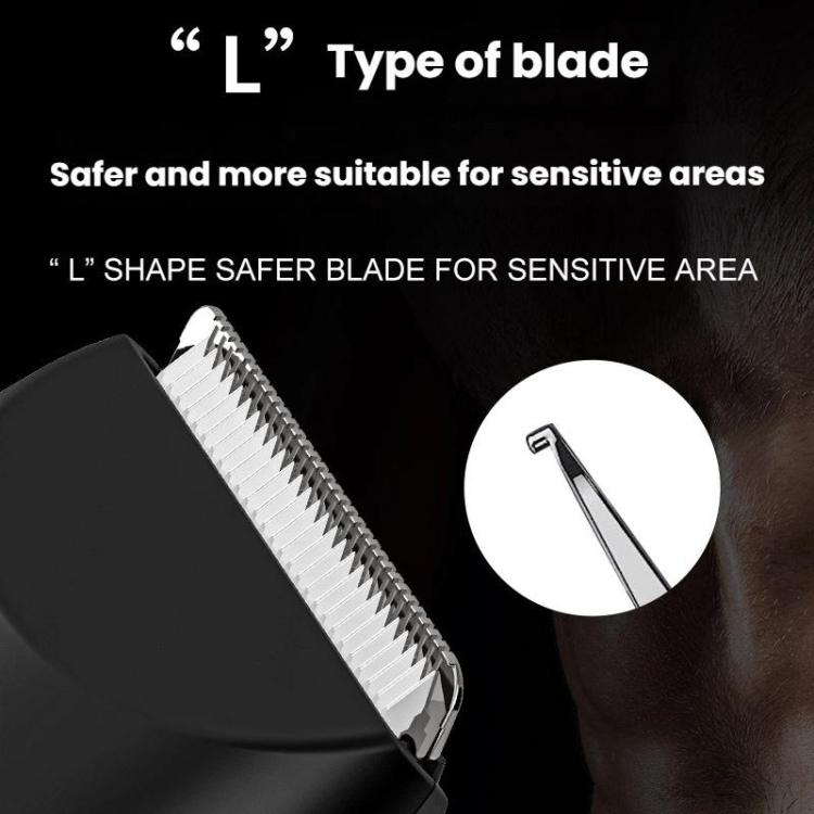 CDH012 Barbed Safety Blade Razor Blade Accessories, For Clipclean CDH017 / CDH014 / CDH010 / CDH007 / CDH002 / CDH004 - Black
