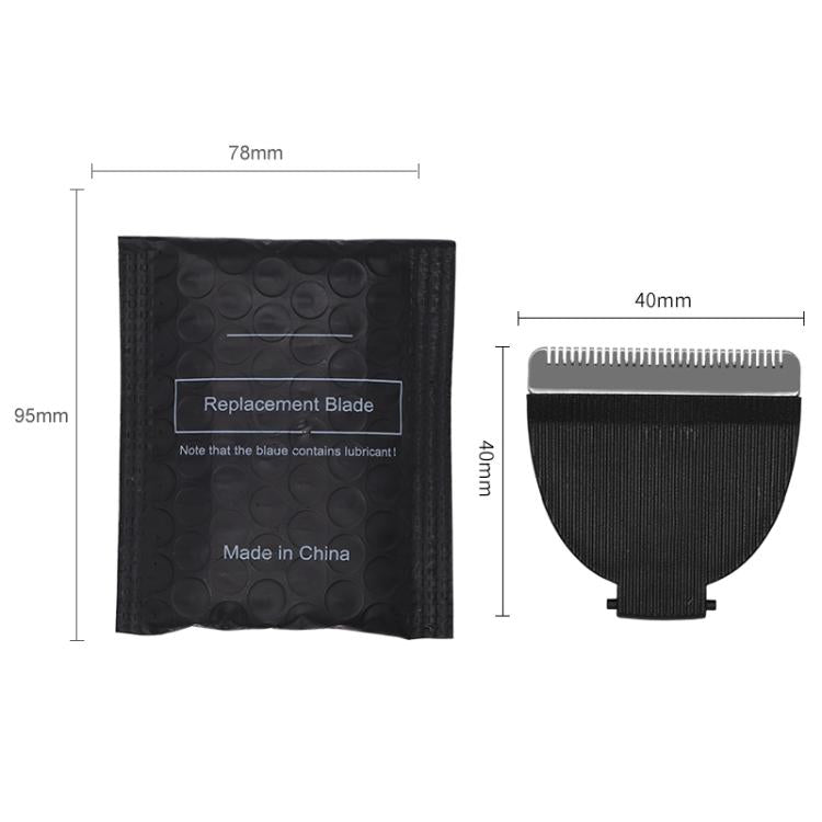CDH012 Barbed Safety Blade Razor Blade Accessories, For Clipclean CDH017 / CDH014 / CDH010 / CDH007 / CDH002 / CDH004 - Black