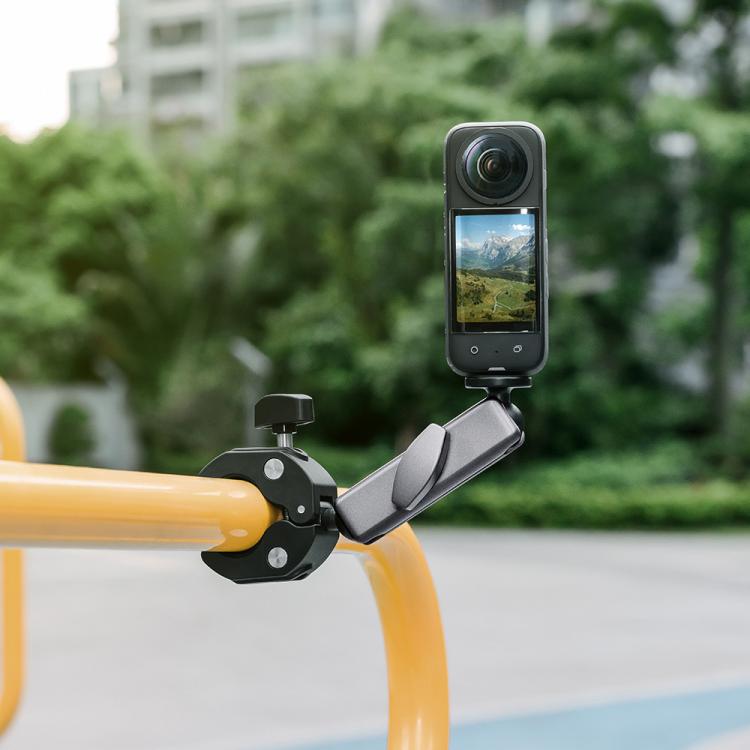 For GoPro / DJI / Insta 360 Action Cameras Cycling Bracket Bike Motorcycle Handlebar Mount, Spec: With 15cm Extension Rod