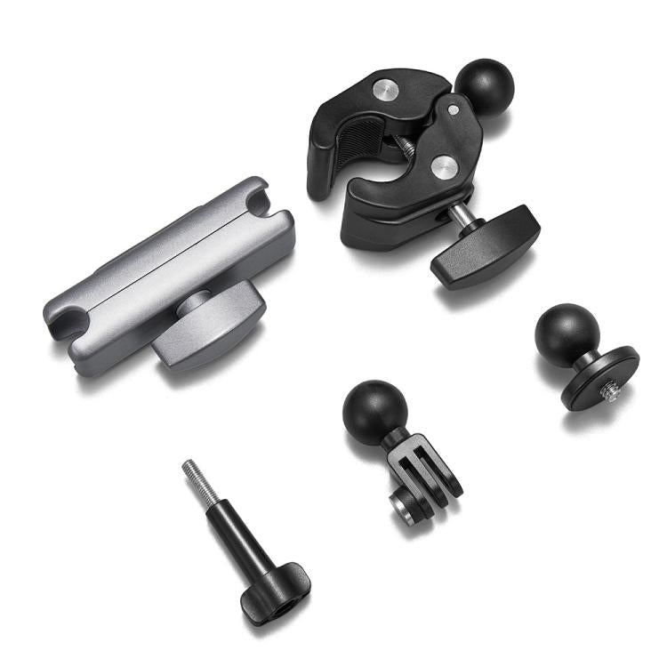 For GoPro / DJI / Insta 360 Action Cameras Cycling Bracket Bike Motorcycle Handlebar Mount, Spec: Standard 5 In 1