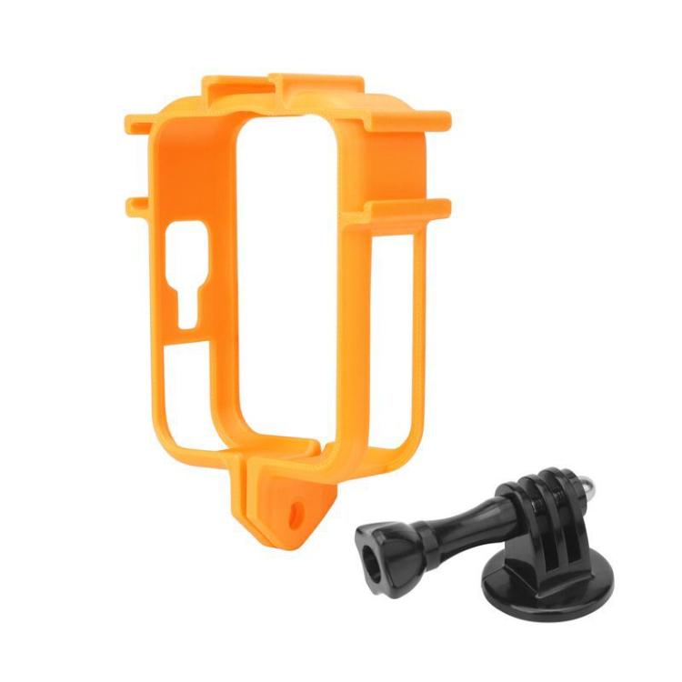For DJI Osmo 360 Camera CQT Expansion Frame Anti-Scratch & Shockproof Protector Cold Shoe Orange