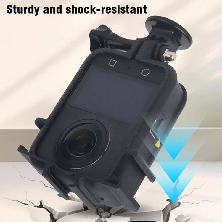 For DJI Osmo 360 Camera CQT Expansion Frame Anti-Scratch & Shockproof Protector Ordinary Black