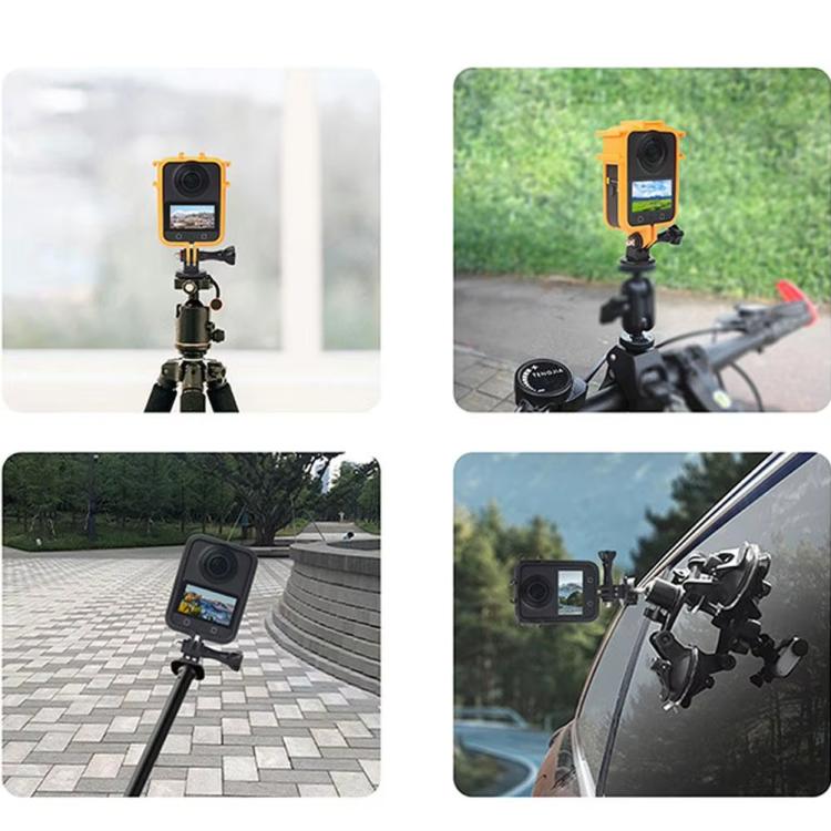For DJI Osmo 360 Camera CQT Expansion Frame Anti-Scratch & Shockproof Protector Ordinary Black