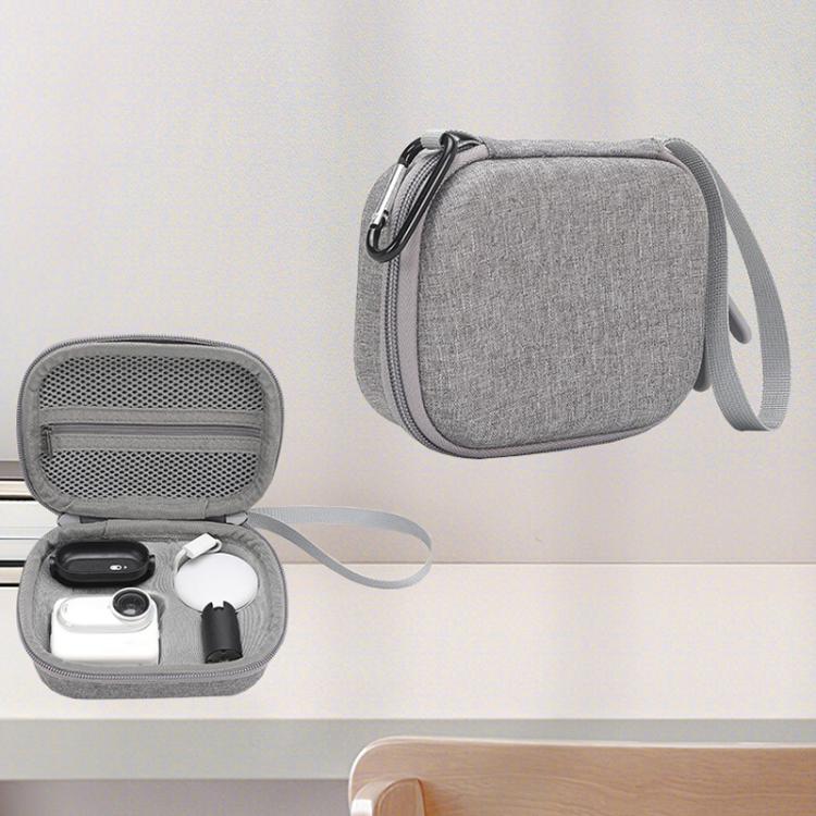 For Insta360 GO 3 / 3S Standard Edition BKano GO-002 Storage Bag Handheld Portable Pouch - Grey