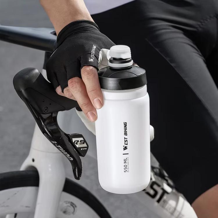 WEST BIKING 720ml Bike Water Bottle for Cycling Leak-Proof Squeeze Design Portable Sports Hydration Bottle