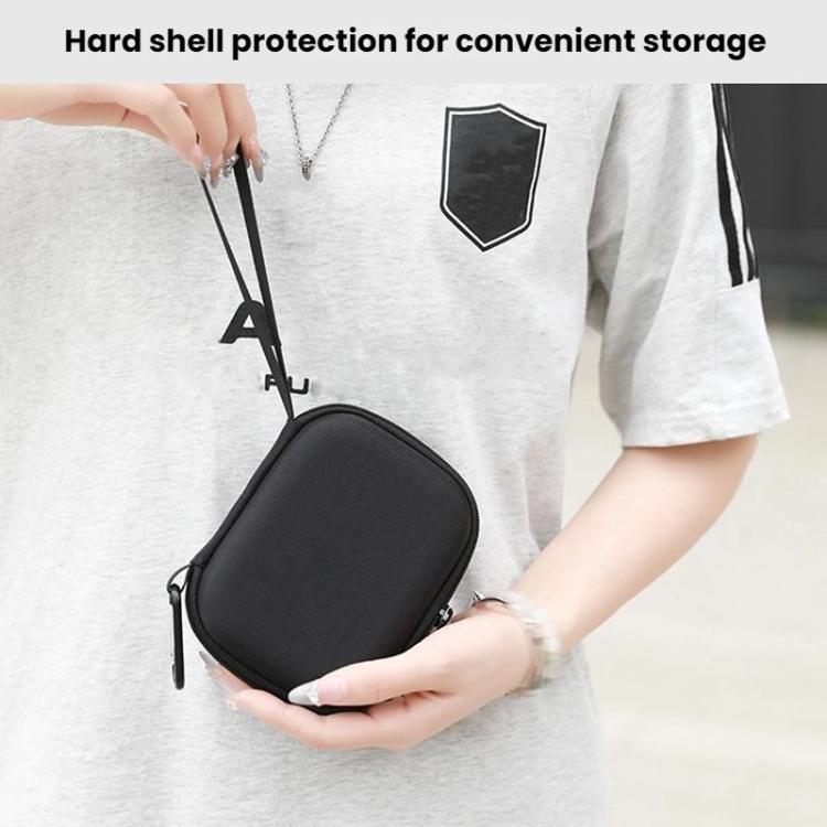 For Insta360 GO 3 / 3S Standard Edition BKano GO-001 Storage Bag Handheld Portable Pouch - Black