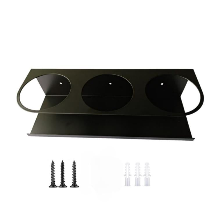 1pc Wall-Mounted Water Bottle Storage Rack