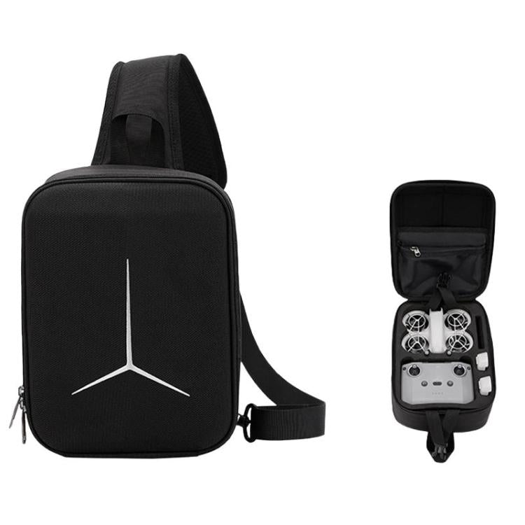 For DJI Neo Combo BKano NE-018 Storage Chest Bag Portable Backpack - Black