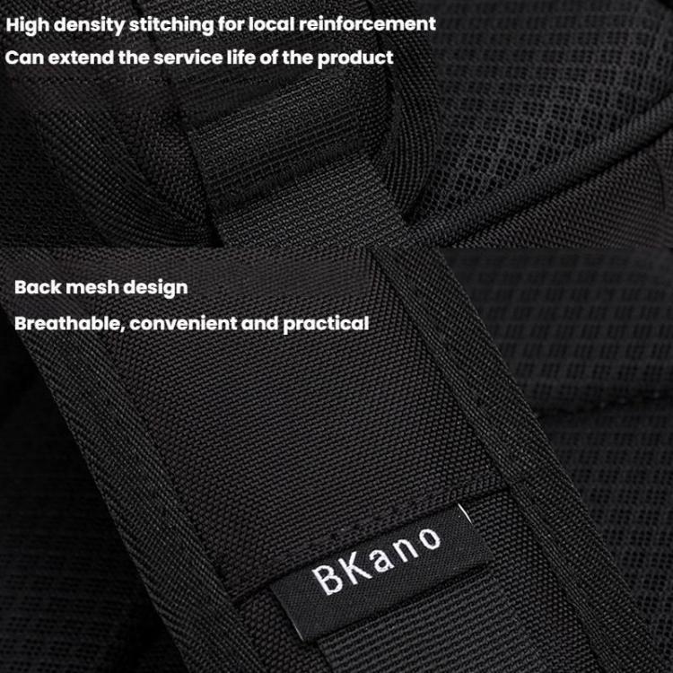 For DJI Neo Combo BKano NE-018 Storage Chest Bag Portable Backpack - Black
