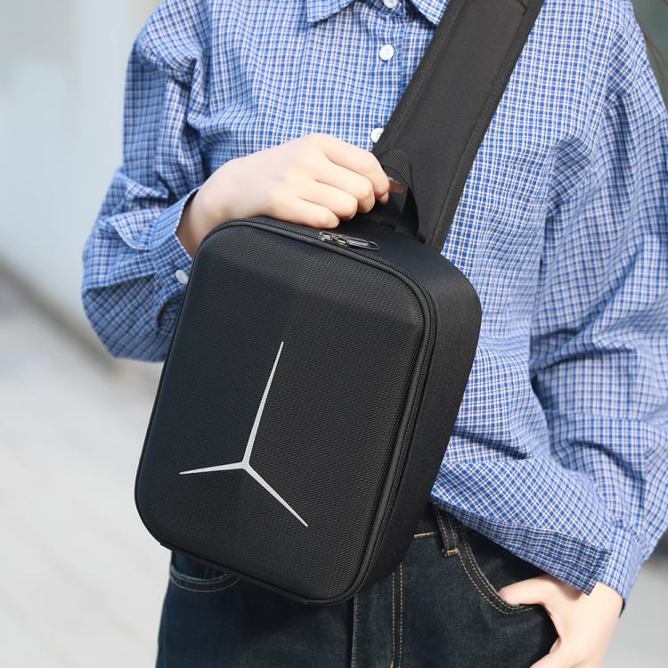 For DJI Neo Combo BKano NE-018 Storage Chest Bag Portable Backpack - Black