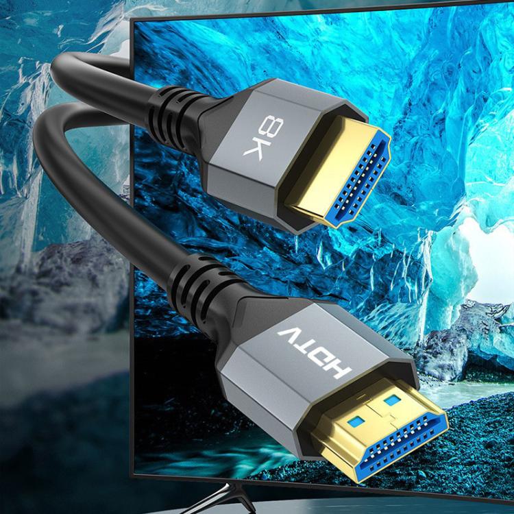 3m HDMI 2.1 Male To Male 8K HD Cable Computer Laptop Monitor TV Connection Cable