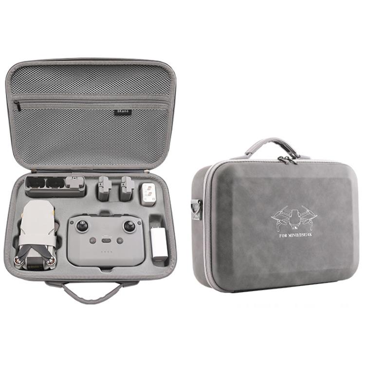 For DJI Mini 2 / 2 SE / 4K Fly More Combo BKano M4K003 Crossbody Storage Backpack - Grey
