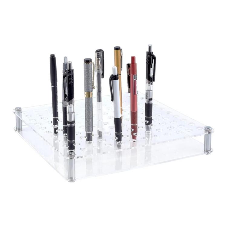 120-Hole Acrylic Paint Brush Holder And Pencil Storage - YX177