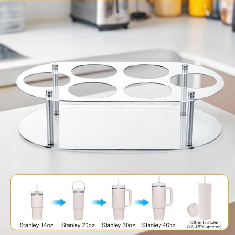 Desktop Water Bottle Storage Stand