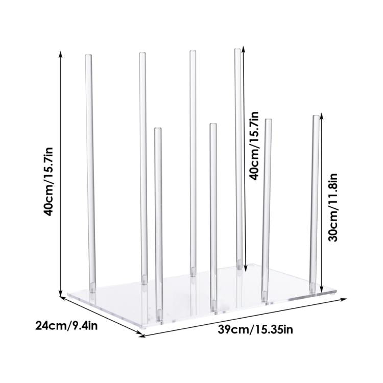 Acrylic High Boot Storage Stand - YX173