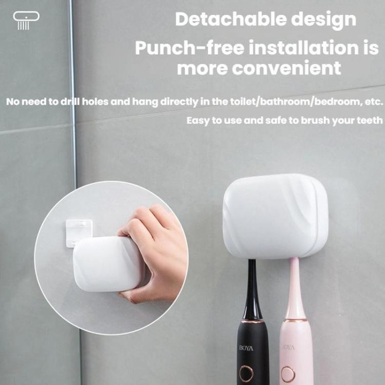 Wall-Mounted Smart UV Toothbrush Disinfection Case