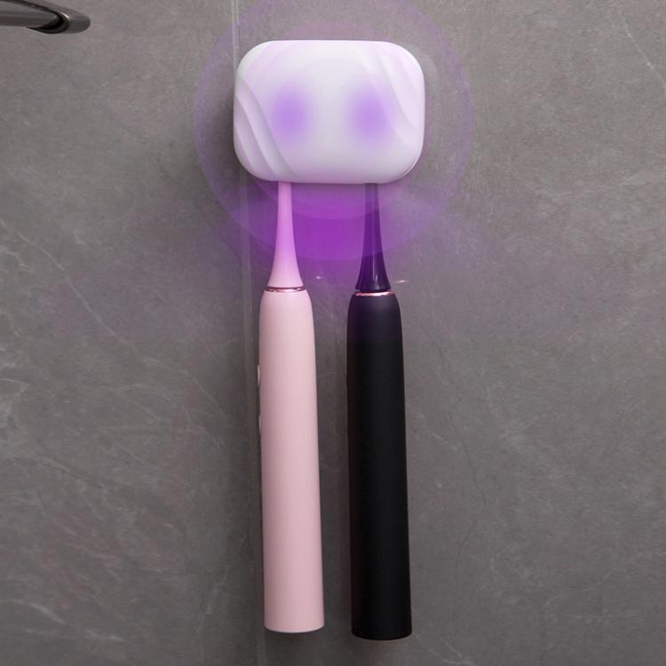 Wall-Mounted Smart UV Toothbrush Disinfection Case