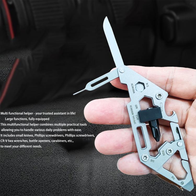 7 In 1 Smartphone SIM Card Eject Tool With Keyring Multifunctional Mini Portable Tool