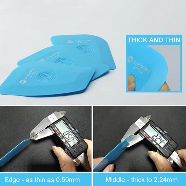 SUNSHINE SS-040 Anti-Static Disassembly Sheet For Mobile Phone Batteries Mobile Phone Repair Tool - Blue
