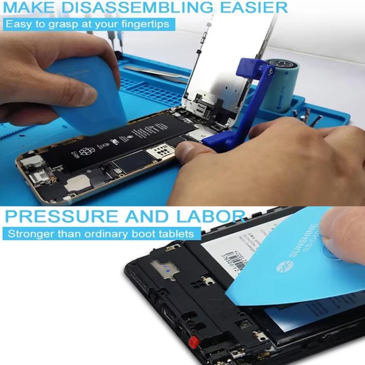 SUNSHINE SS-040 Anti-Static Disassembly Sheet For Mobile Phone Batteries Mobile Phone Repair Tool - Blue
