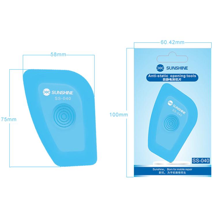 SUNSHINE SS-040 Anti-Static Disassembly Sheet For Mobile Phone Batteries Mobile Phone Repair Tool - Blue
