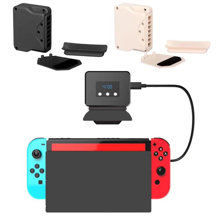 For Nintendo Switch 2 / Switch Console Exhaust Radiator With Temperature Display data