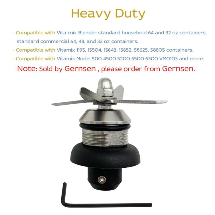 For Vitamix 5200 Stainless Steel Ice Breaker Accessory, Specification: Toothless Blade + Mushroom Head + Wrench