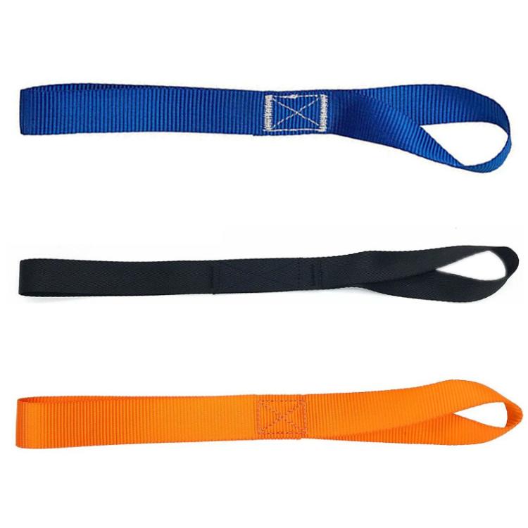 Multi-Purpose Cross-Woven Luggage Straps For ATVs And Motorcycles, Size: 2.5 x 20.5cm  - Blue