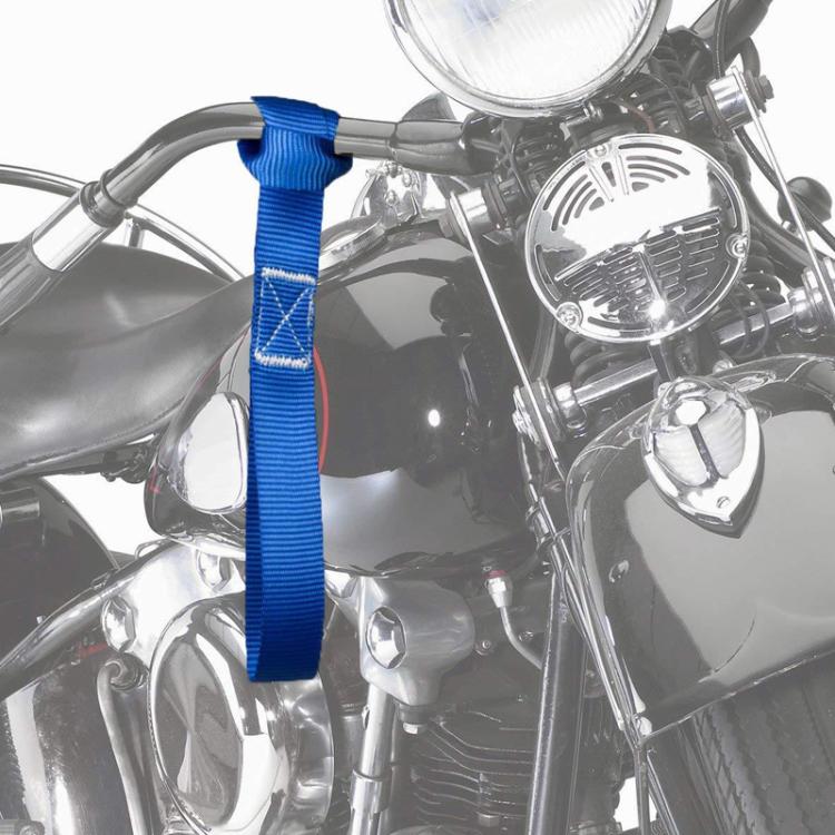 Multi-Purpose Cross-Woven Luggage Straps For ATVs And Motorcycles, Size: 2.5 x 20.5cm  - Orange