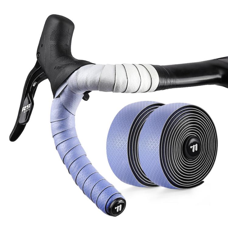WEST BIKING 1pair Road Bike Handlebar Tape Ultra-Lightweight PU Gradient Cycling Bar Wrap Non-Slip Sweatproof Grip