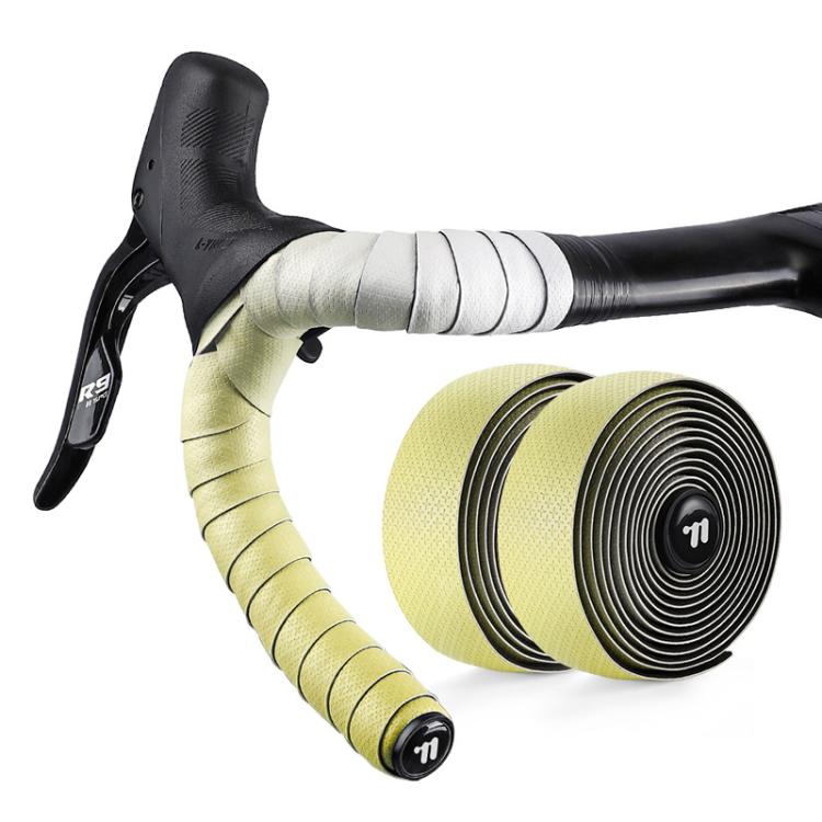 WEST BIKING 1pair Road Bike Handlebar Tape Ultra-Lightweight PU Gradient Cycling Bar Wrap Non-Slip Sweatproof Grip