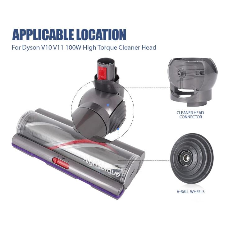 For Dyson V15/V11/V10/G5 100W High Torque Cleaner Head V-Ball Connector Replacement Parts Connector