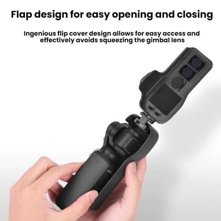 For DJI OSMO POCKET 3 BRDRC Body Screen Lens Protective Cover - Black