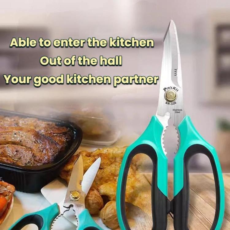 ProsKit SR-336 Multifunctional Stainless Steel Universal Scissors