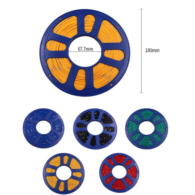 40m Automotive Pure Copper Core Insulated Wire, Specification: 1.5 Square Meters Yellow