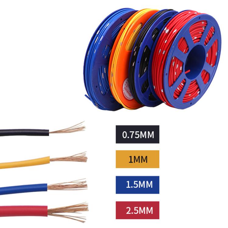 40m Automotive Pure Copper Core Insulated Wire, Specification: 1 Square Meters Green