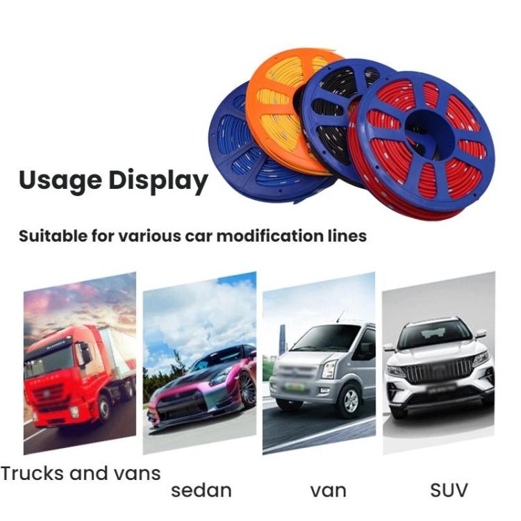 40m Automotive Pure Copper Core Insulated Wire, Specification: 0.75 Square Meters Blue