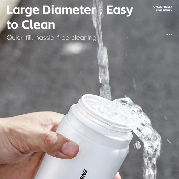 WEST BIKING 550ml Bike Water Bottle for Cycling Leak-Proof Squeeze Design Portable Sports Hydration Bottle